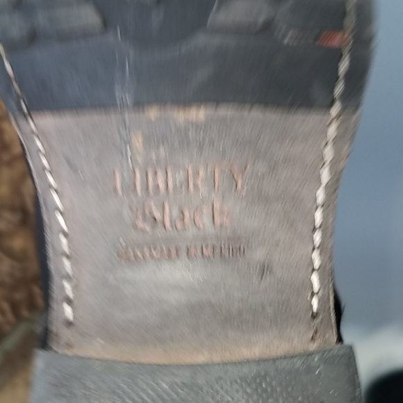 Liberty Black Leather Boots - Picture 11 of 14